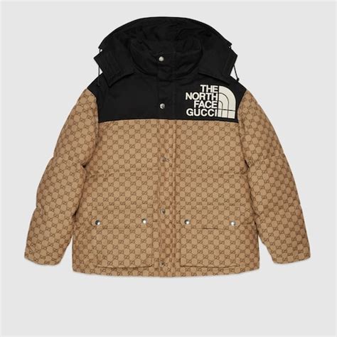 gucci x the north face coat|gucci north face jacket price.